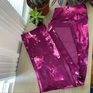 Galaxy Athletic Capri Leggings with Pocket✨💕